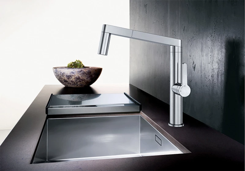 Blanco Zerox 500-U InFino Υποκαθήμενος Νεροχύτης 54x44cm Inox Σατινέ