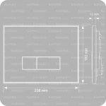 Tema Πλακέτα Reflet 90 111993 Black
