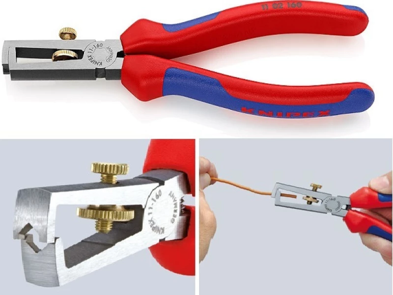 Knipex 1102160 Απογυμνωτής Καλωδίων Ηλεκτρολόγου 160mm