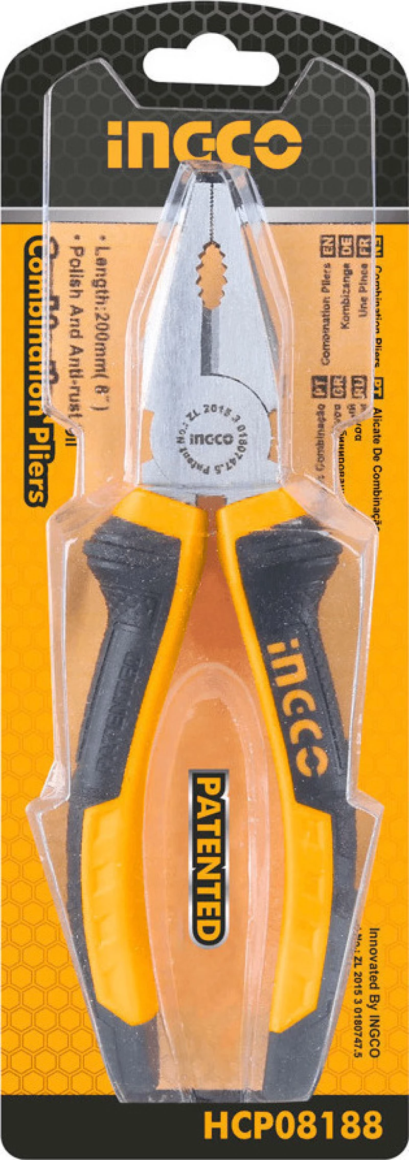 Ingco HCP08188 Πένσα 180mm