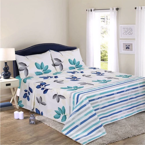 Lino Home Κουβερλί Μονό 160x240 Fleri Aqua