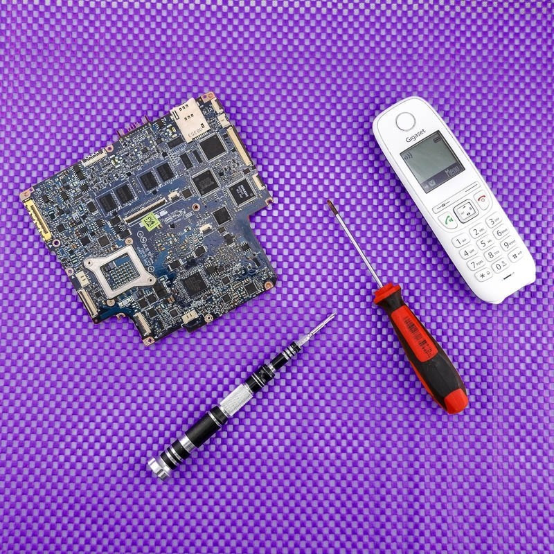 Αντιολισθητική Επιφάνεια Εργασίας (30cmx90cm) Purple