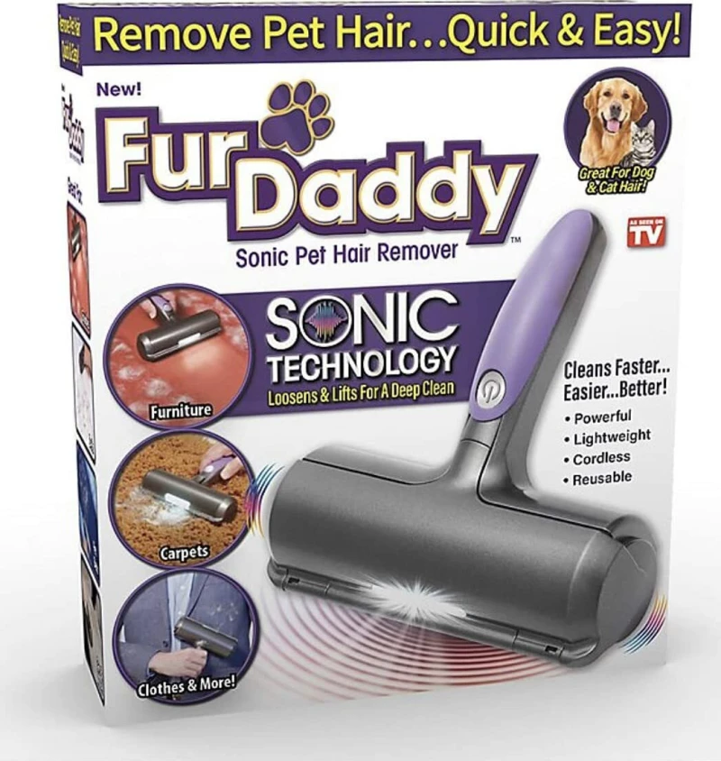Fur Daddy Sonic Αποχνουδωτής Γκρι