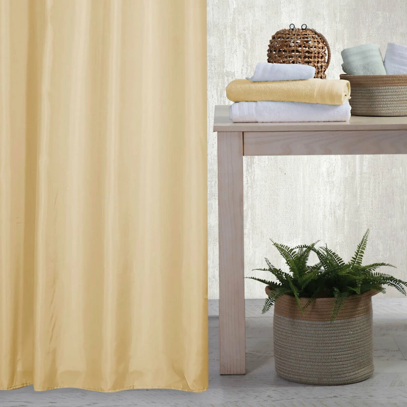 Nef-Nef Υφασμάτινη Κουρτίνα Μπάνιου 180x200 Shower 1160 Yellow