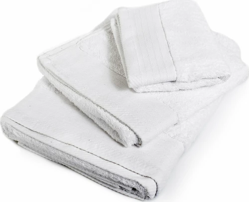 Dimcol Πετσέτα Προσώπου Πενιέ 50x100 Λευκό