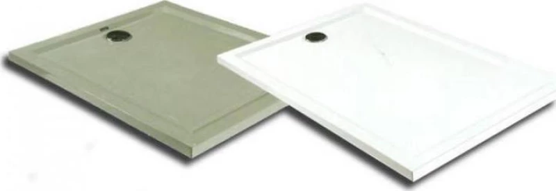 Sanitec A-201 Ντουζιέρα 80x120 Ορθογώνια Flat Χυτή