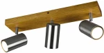 Trio Lighting Marley Τριπλό Σποτ με Ντουί GU10 σε Ασημί Χρώμα