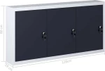 vidaXL 145353 Συρταριέρα Εργαλείων Μεταλλική