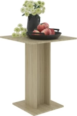 Τραπέζι Bistro Χρώμα Sonoma Δρυς 60 x 60 x 75 εκ. Μοριοσανίδα