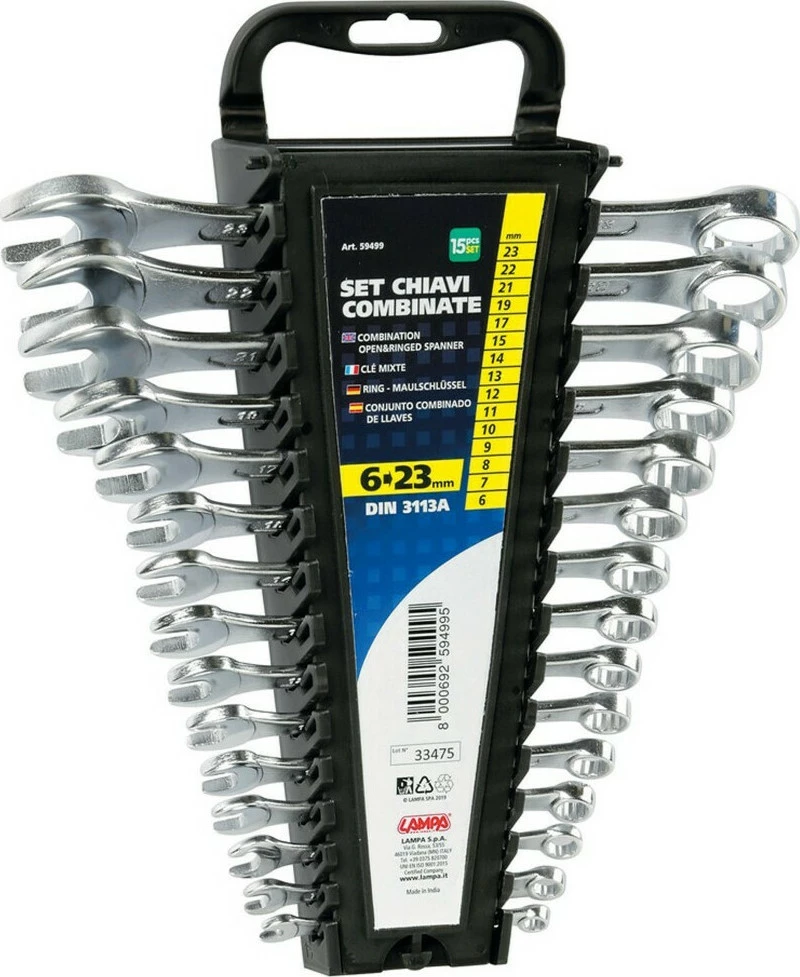 Lampa Σετ Γερμανοπολύγωνα 6-23mm 15τμχ