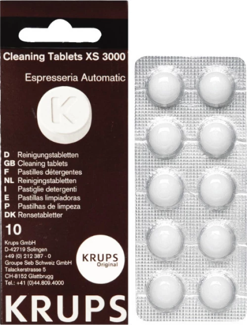 Krups XS3000 Καθαριστικό Αφαλάτωσης Καφετιέρας 10τμχ