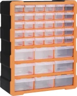 vidaXL 147585 Συρταριέρα Εργαλείων Πλαστική 38x16x47cm