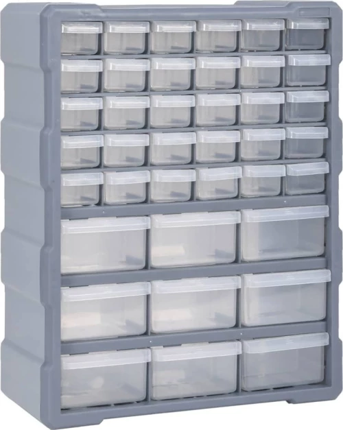 vidaXL 147586 Συρταριέρα Εργαλείων Πλαστική 38x16x47cm
