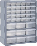 vidaXL 147586 Συρταριέρα Εργαλείων Πλαστική 38x16x47cm