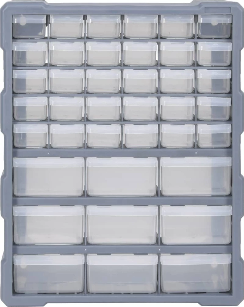 vidaXL 147586 Συρταριέρα Εργαλείων Πλαστική 38x16x47cm