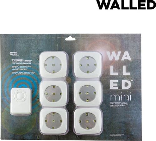 InnovaGoods WalLED Mini Φωτιστικό Ντουλάπας Μπαταρίας