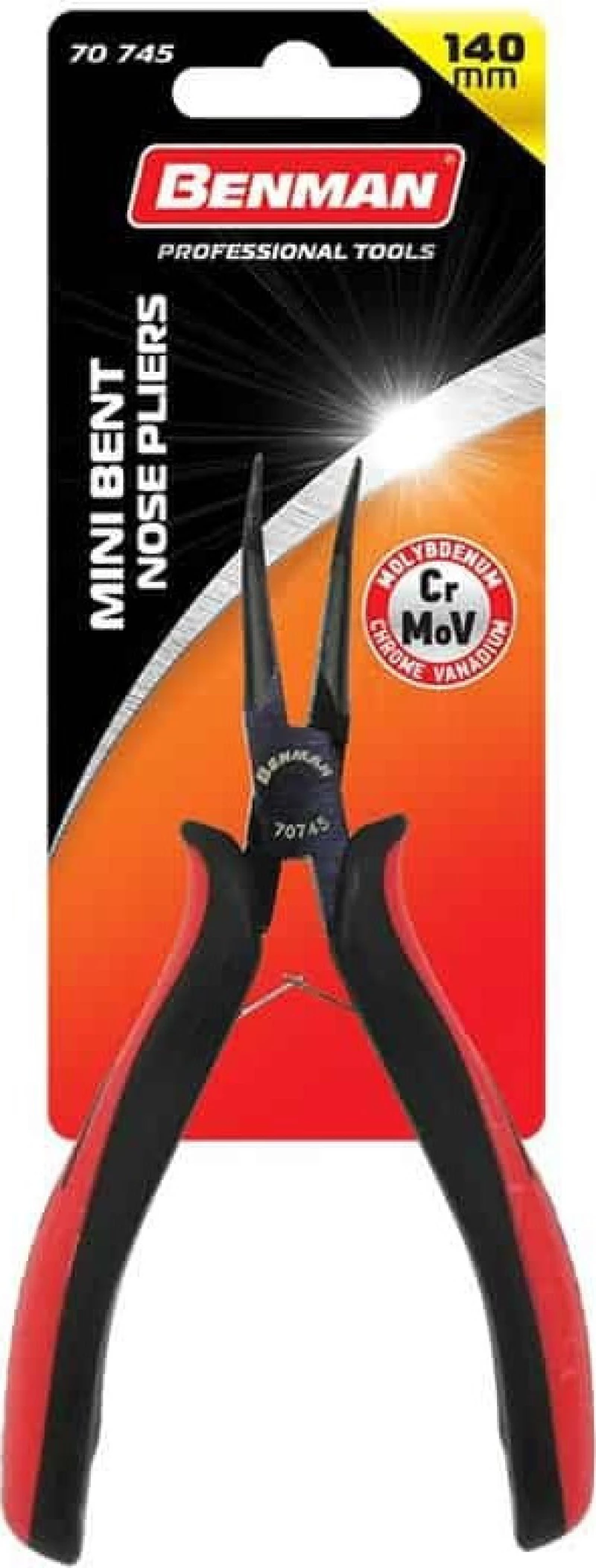 Benman 70745 Μυτοτσίμπιδο Κυρτό 140mm