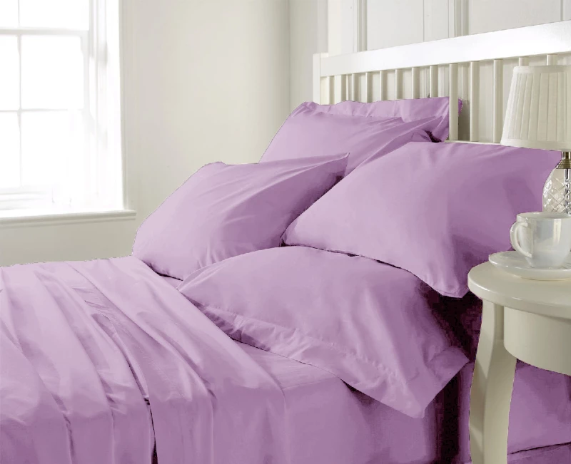 Anna Riska Σετ Σεντόνια Υπέρδιπλα με Λάστιχο 160x200x25 Prestige 7 Lilac
