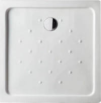Slim 90x90x6 - Τετράγωνη ντουζιέρα πορσελάνης