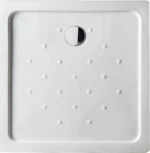 Slim 90x90x6 - Τετράγωνη ντουζιέρα πορσελάνης
