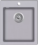 vidaXL 141673 Ένθετος Νεροχύτης 42.5x50cm Grey