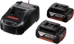 Bosch 1600A00B8J Σετ 2 Μπαταρίες Λιθίου 18V 5Ah με Φορτιστή 14.4-18V