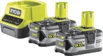 Ryobi RC18120-250 2x 18V 5,0 Ah & Charger 5133003364