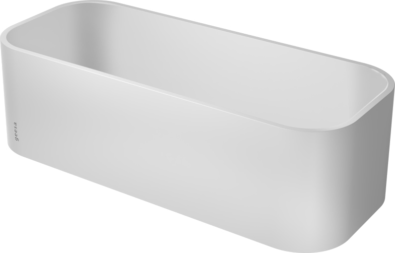 Geesa 8901-300 Σπογγοθήκη Επιτοίχια Πλαστική White Matt