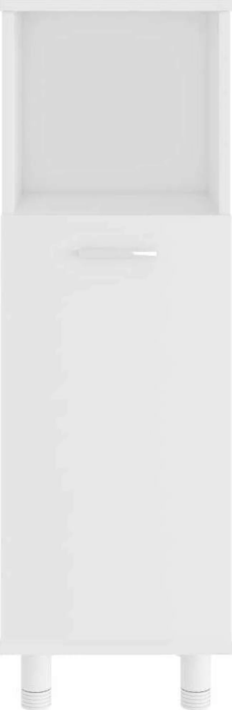 vidaXL 802615 Στήλη Μπάνιου 30x30x95cm Λευκή