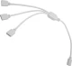 GloboStar Connector 3 σε 1 για Ταινία LED 7.2 & 14.4W RGB 77551