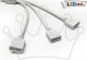 GloboStar Connector 3 σε 1 για Ταινία LED 7.2 & 14.4W RGB 77551