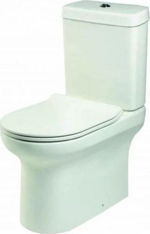 Huida Λεκάνη Δαπέδου Soft Close με Καζανάκι Fontana