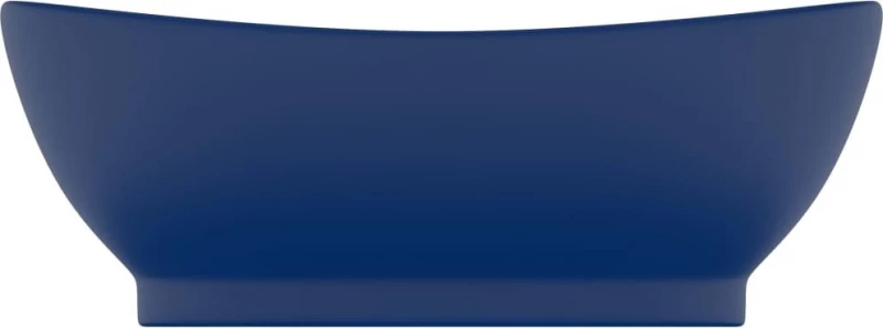 vidaXL 146935 Επικαθήμενος Νιπτήρας Κεραμικός 58.5x39cm Μπλε