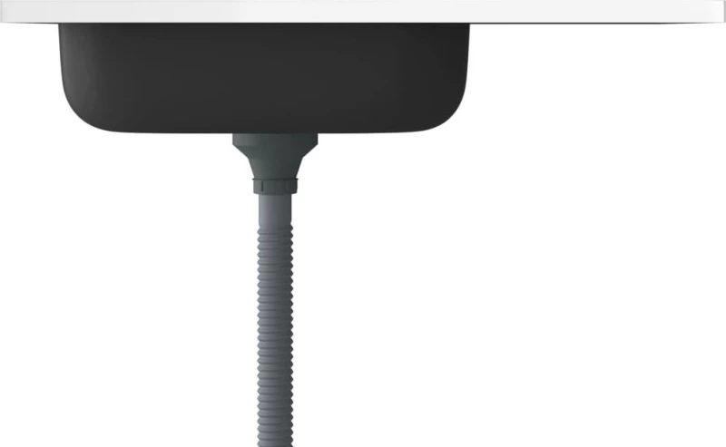 vidaXL 147232 Ένθετος Νεροχύτης 80x50cm Inox
