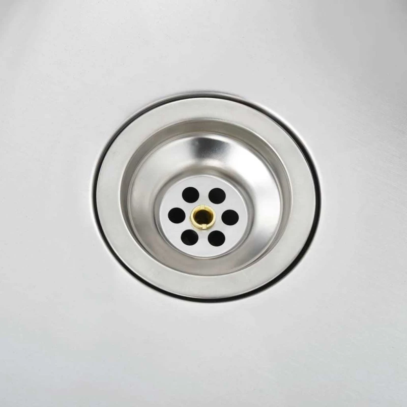 vidaXL 145080 Ένθετος Νεροχύτης 87x44cm Inox Brushed