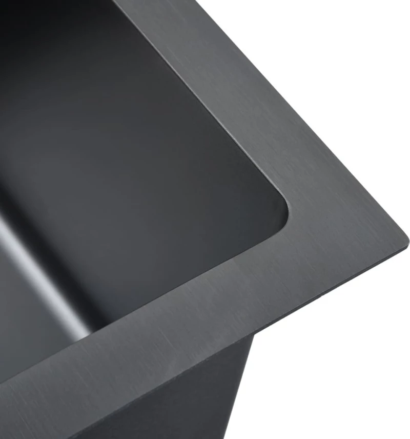 vidaXL 145082 Ένθετος Νεροχύτης 44x29cm Inox Brushed