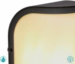 Globo Lighting Segga Επιτοίχιο Εξωτερικό Φωτιστικό Μαύρο 32128A