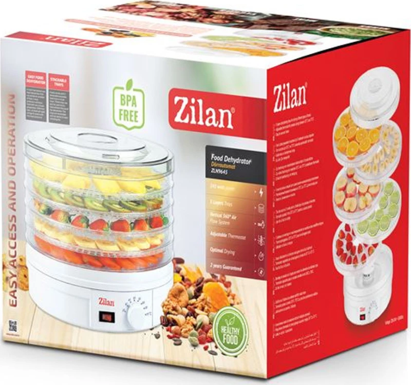 Zilan ZLN9645 Αποξηραντής Τροφίμων
