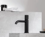 Eurorama Eletta Tecno 167309-400 Μπαταρία Νιπτήρα Black Matt
