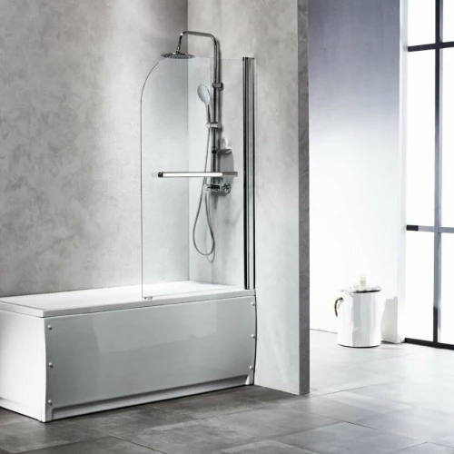 Tema Διαχωριστικό Μπανιέρας 90x140cm Clear