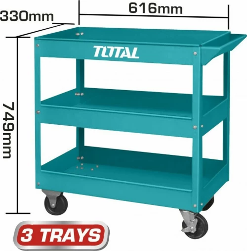 Total THPTC301 Μεταλλικός Εργαλειοφόρος 74.9x33x61.6cm