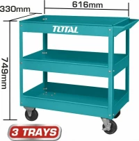 Total THPTC301 Μεταλλικός Εργαλειοφόρος 74.9x33x61.6cm