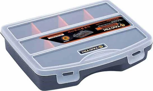 Tactix 320016 Ταμπακιέρα Πλαστική 8 Θέσεων 19x15x4cm