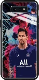 Θήκη με σχέδιο Messi Paris Colourful Samsung S10 Lite / S10e (G970) Glass Hard Case