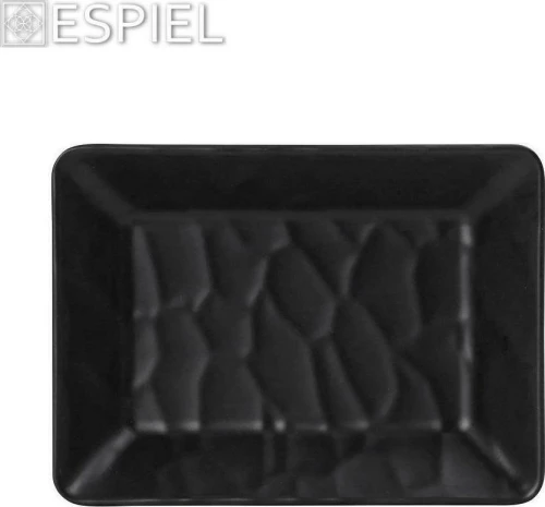 Espiel Μπωλ Wavy 12x8.5cm Matte Black