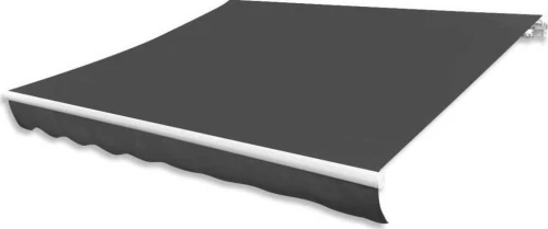 vidaXL Τεντόπανο Ανθρακί 350x250cm 143709