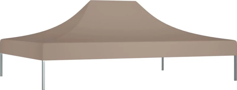vidaXL Κάλυμμα Τέντας Εκδηλώσεων Taupe 4x3m 315356