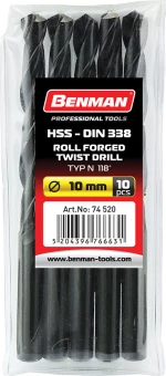 Benman Τρυπάνι Αέρος HSS 6mm 74512 1τμχ