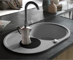 vidaXL 142959 Ένθετος Νεροχύτης 78x50cm Grey