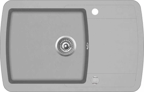 vidaXL 142945 Ένθετος Νεροχύτης 78x50cm Grey